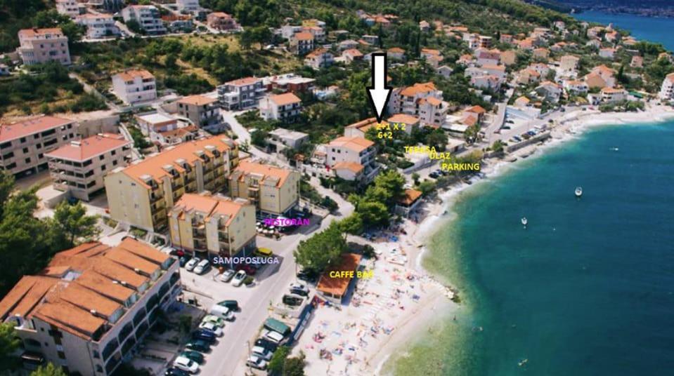 Villa Fjaba - By The Sea - With The Big Terraces & Great Sea View Трогир Екстериор снимка