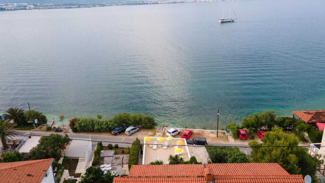 Villa Fjaba - By The Sea - With The Big Terraces & Great Sea View Трогир Екстериор снимка